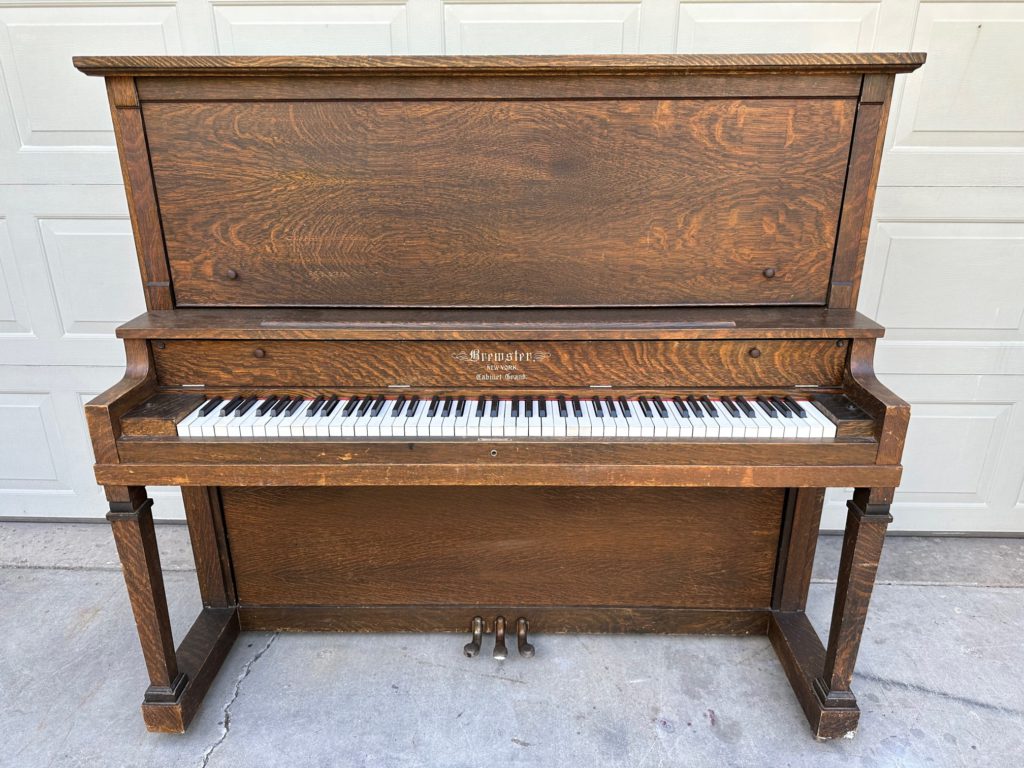 Brewster Upright Grand piano