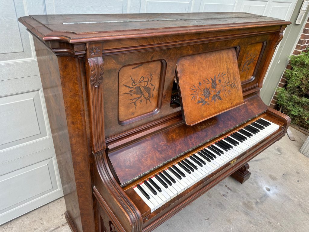 Bush & Gerts Upright Grand piano