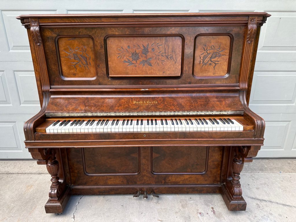 Bush & Gerts Upright Grand piano