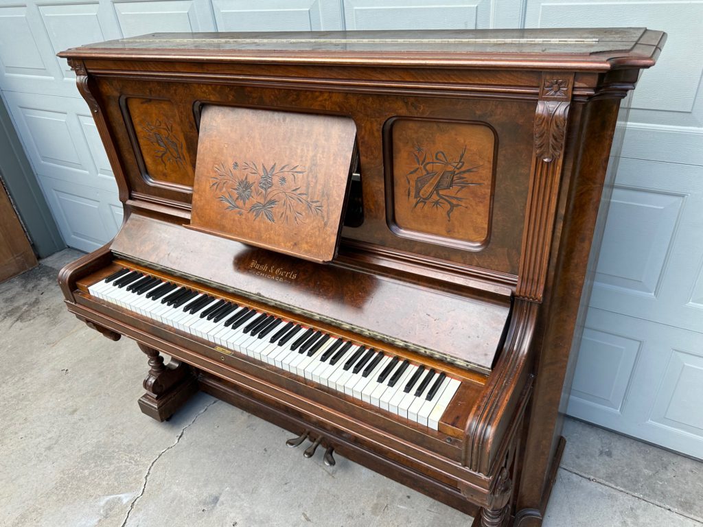 Bush & Gerts Upright Grand piano