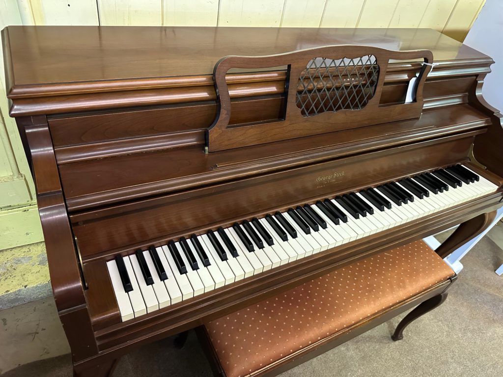 George Steck console Piano