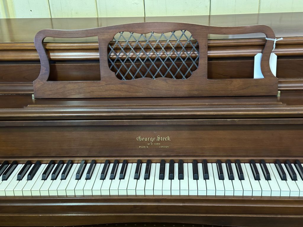 George Steck console Piano