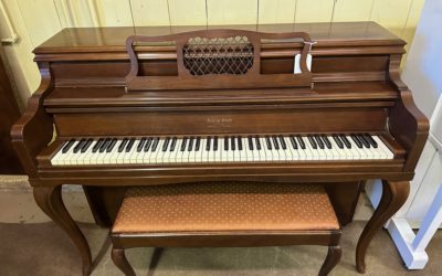 George Steck console piano