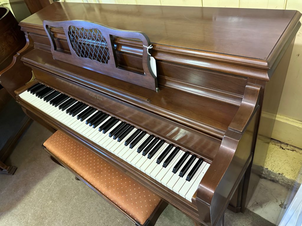 George Steck console Piano