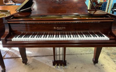 Burgundy Knabe Babygrand