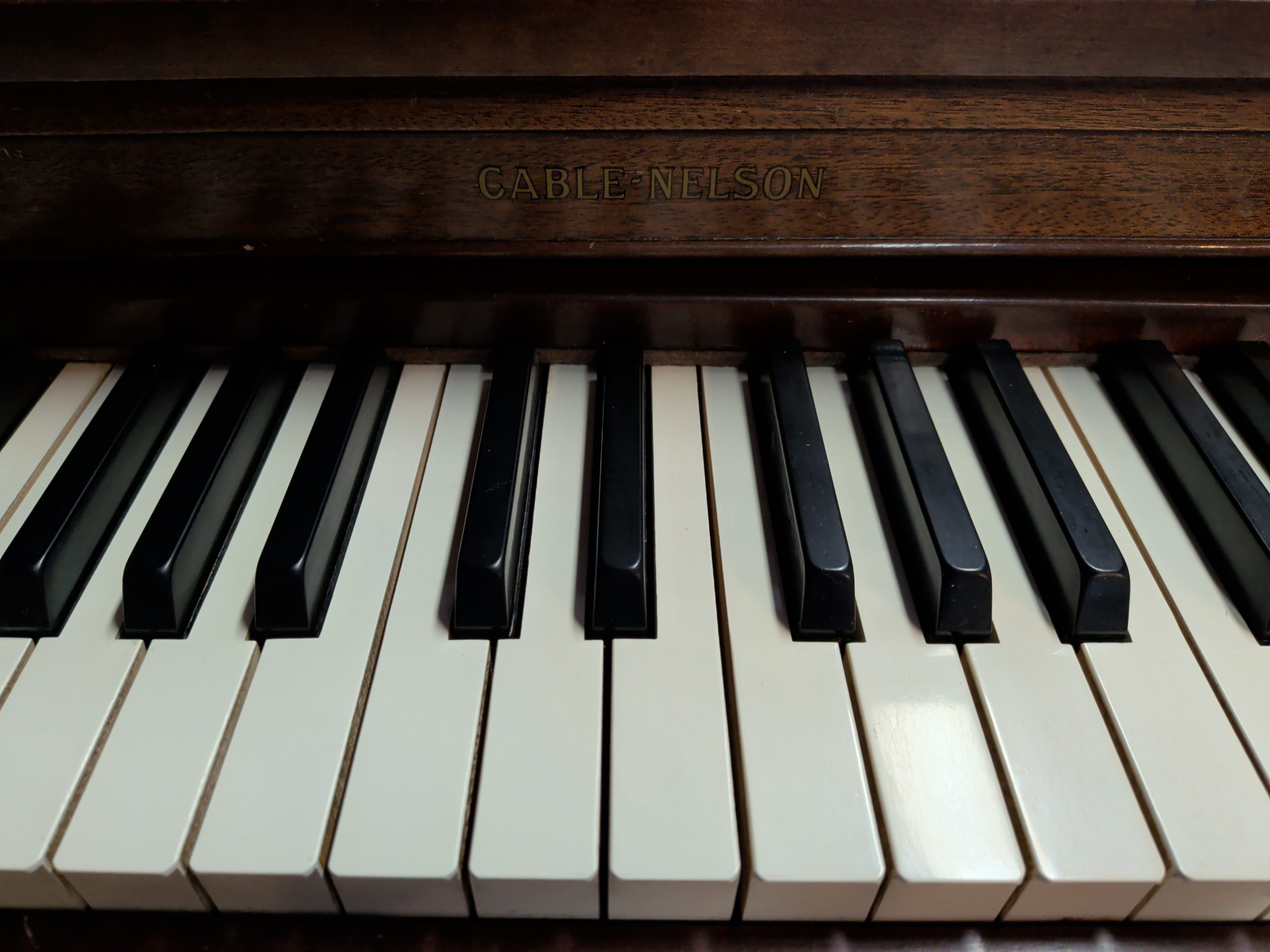 Cable and Nelson Spinet Spinet Older than 30