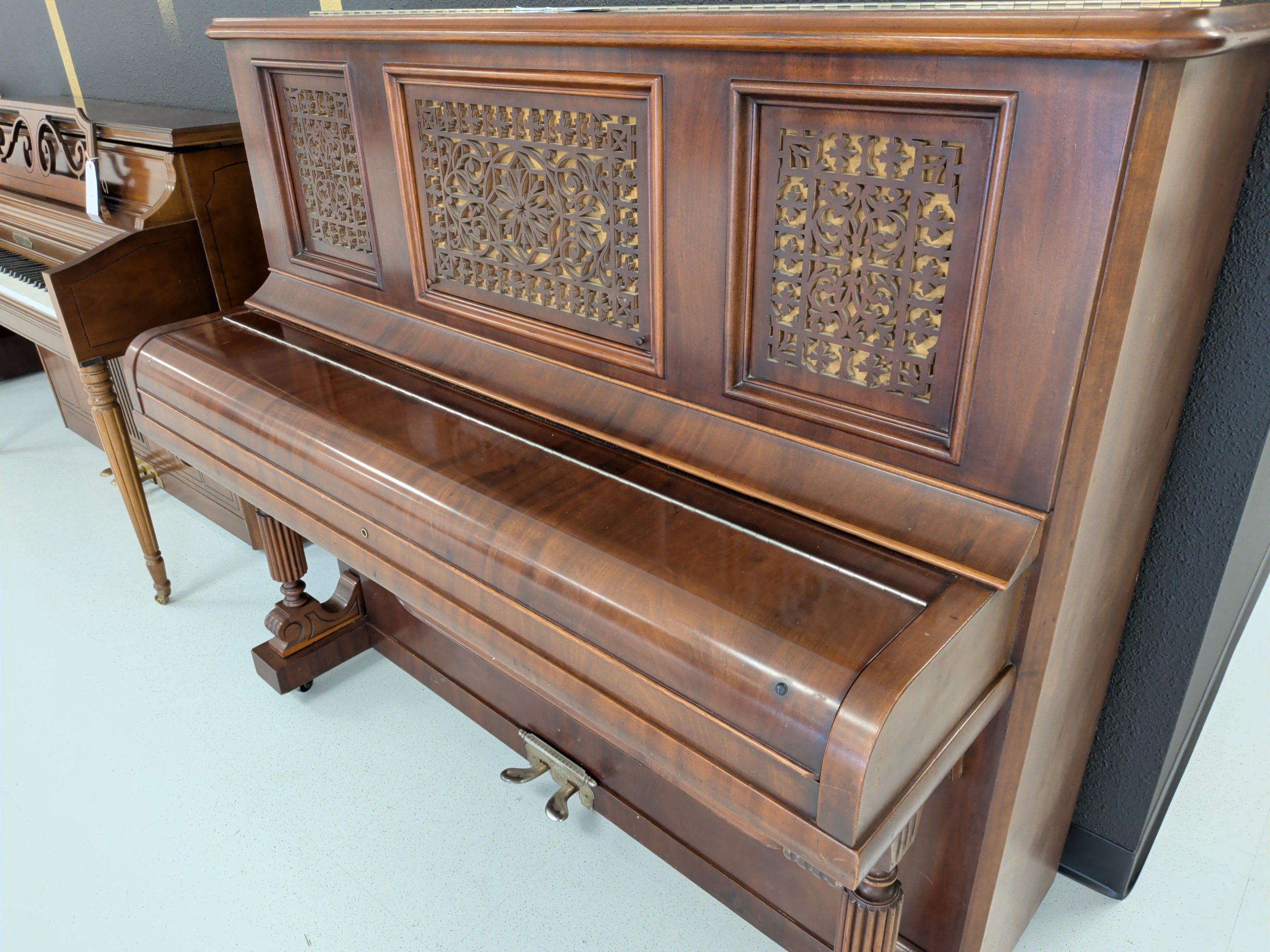 J&C Fischer Upright Upright Vintage Piano
